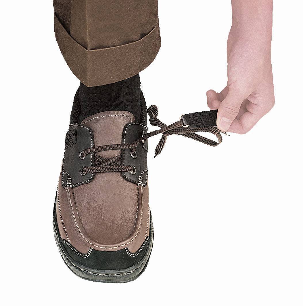 Baton Rouge - Brown, Tie-Less Lace-abc