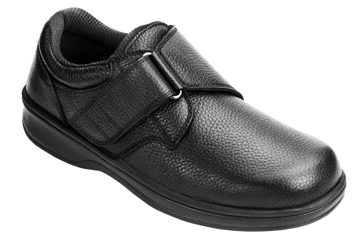 Broadway - Black Orthotic Shoe-abc