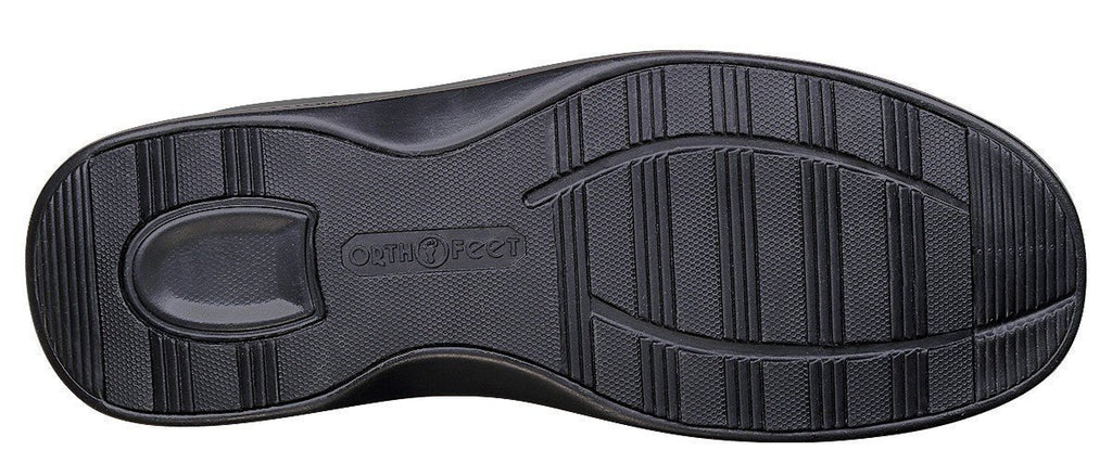 Broadway - Black Orthotic Shoe-abc