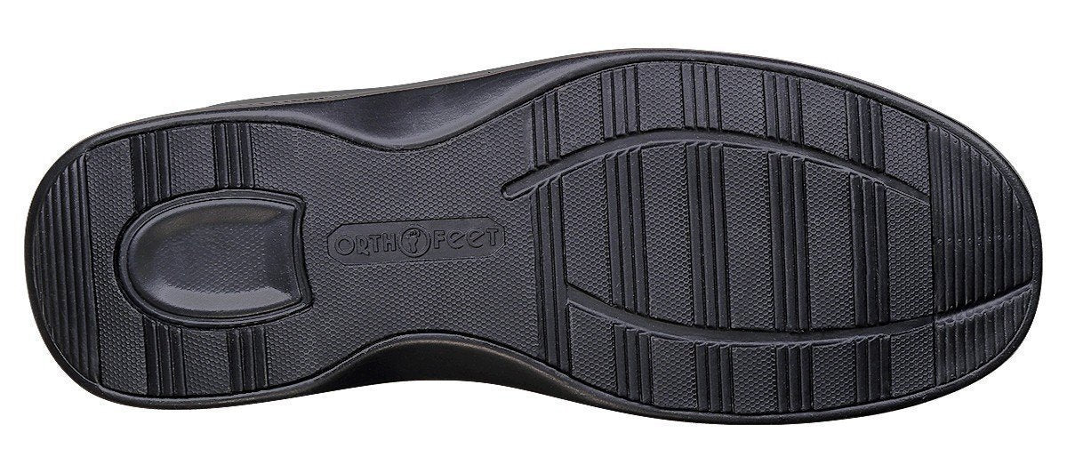 Broadway - Black Orthotic Shoe-abc
