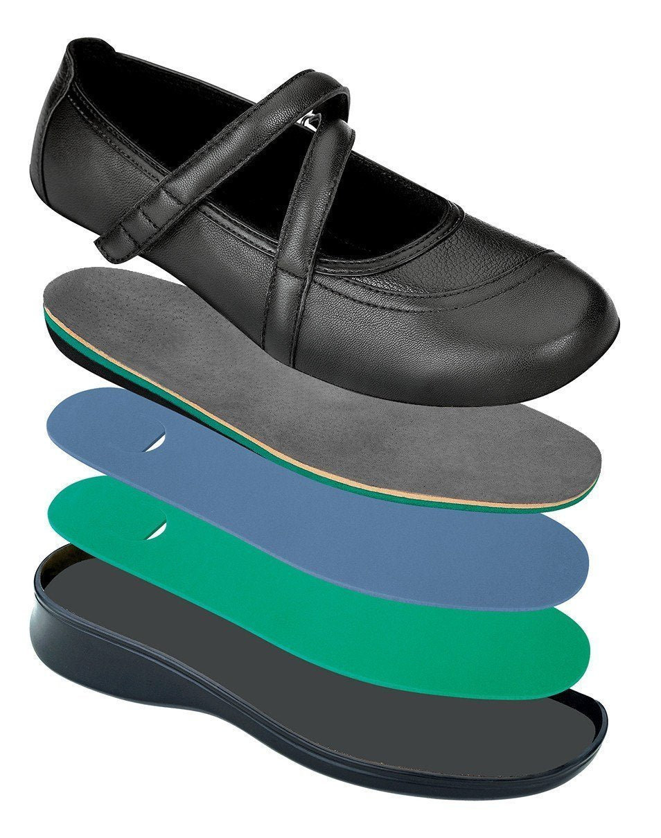 Celina - Black Mary Jane Shoes-abc