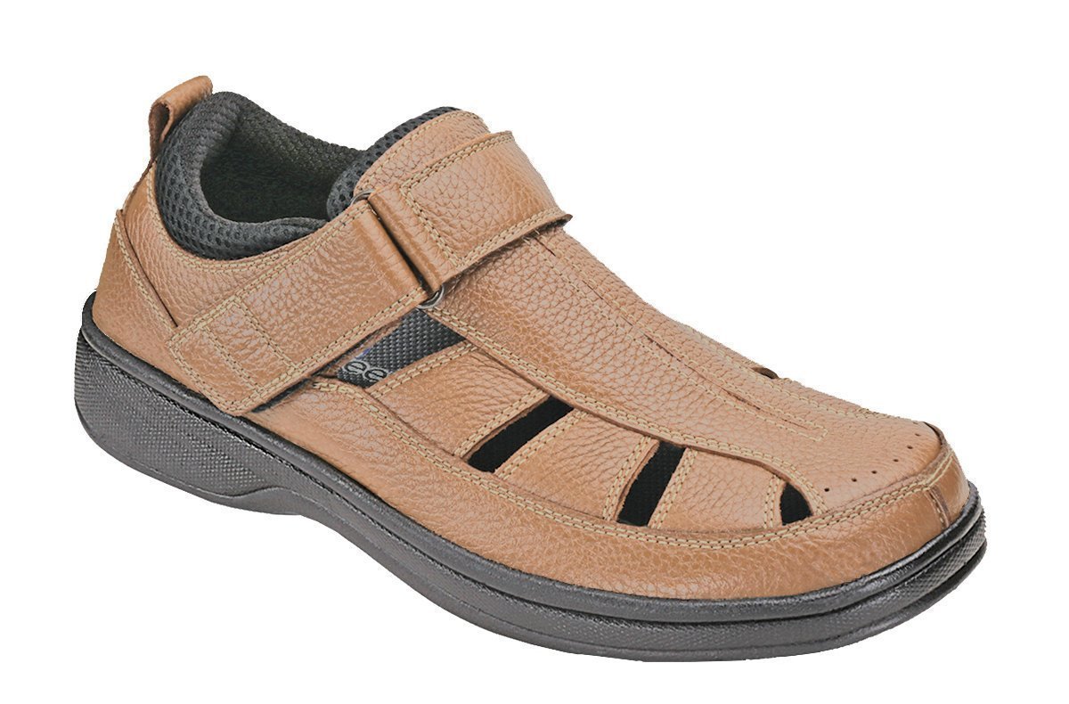 Melbourne - Brown Orthotic Sandal-abc