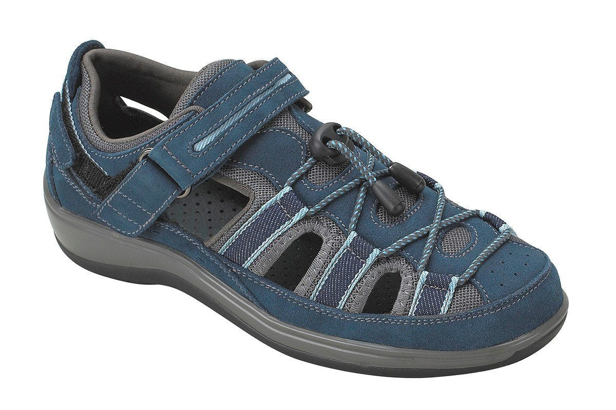 Naples -Blue Orthotic Sandals-abc