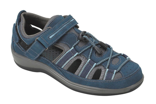 Naples -Blue Orthotic Sandals-abc