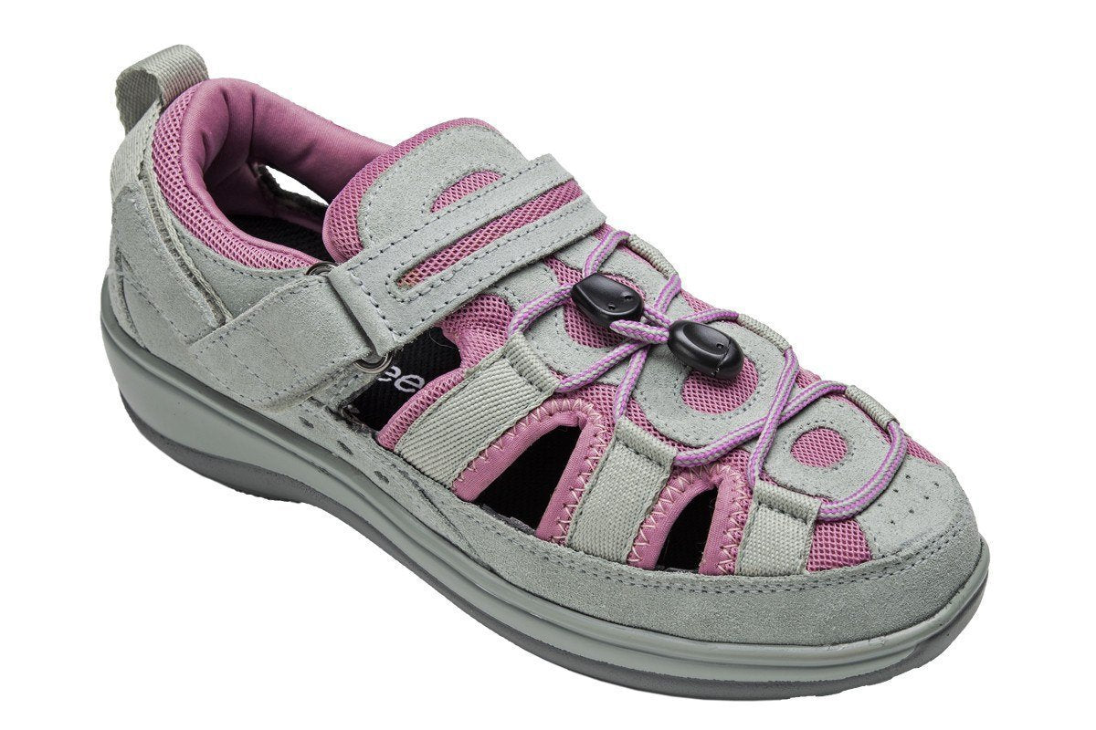 Naples - Gray Orthotic Sandals-abc