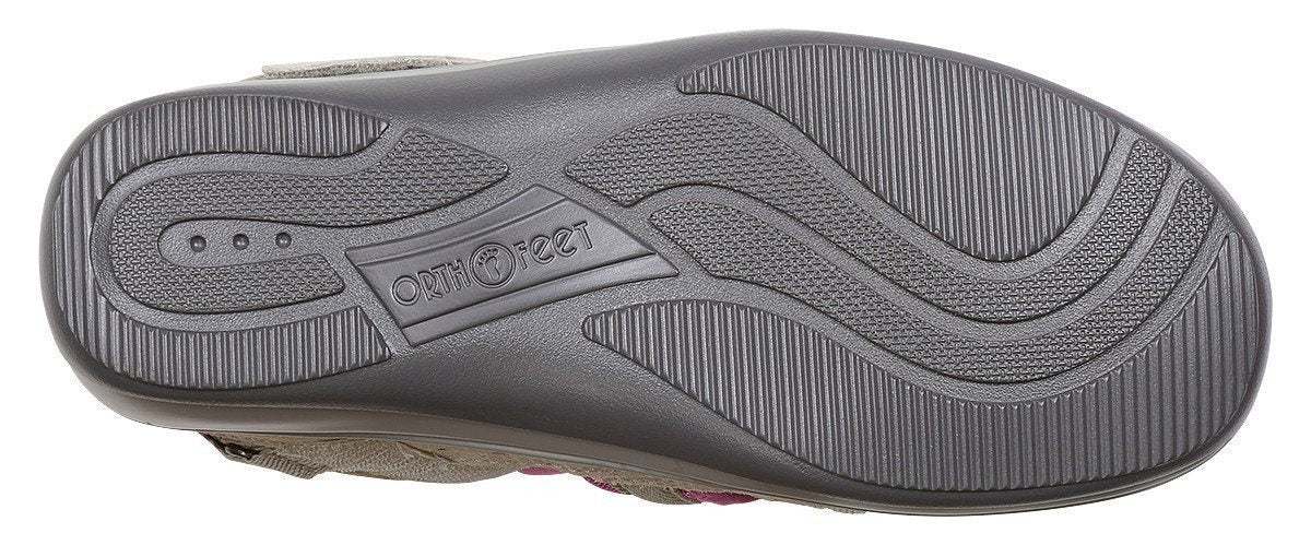 Naples - Gray Orthotic Sandals-abc