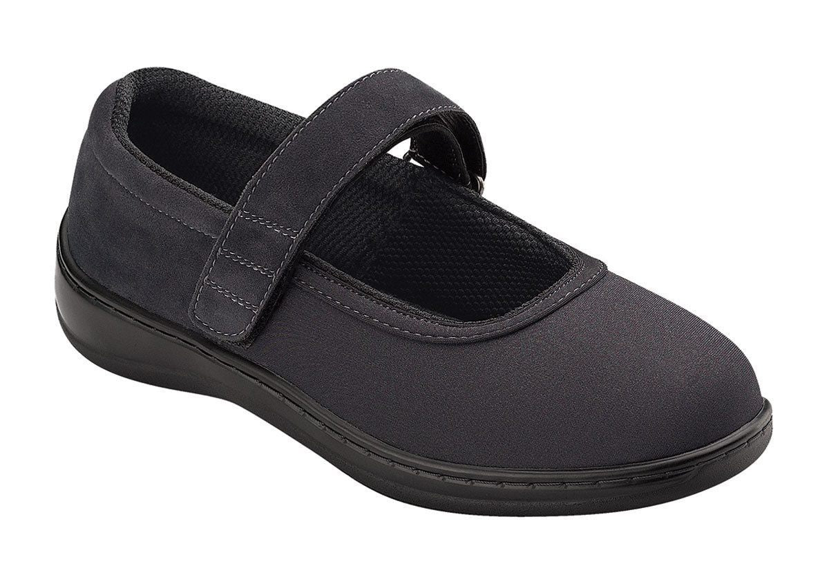 Springfield-Black Women's Mary Jane Stretchable-abc