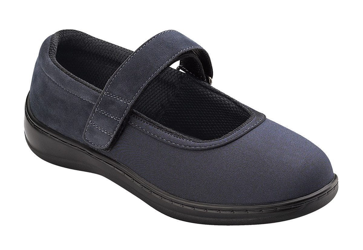 Springfield-Navy Women's Mary Jane Stretchable-abc