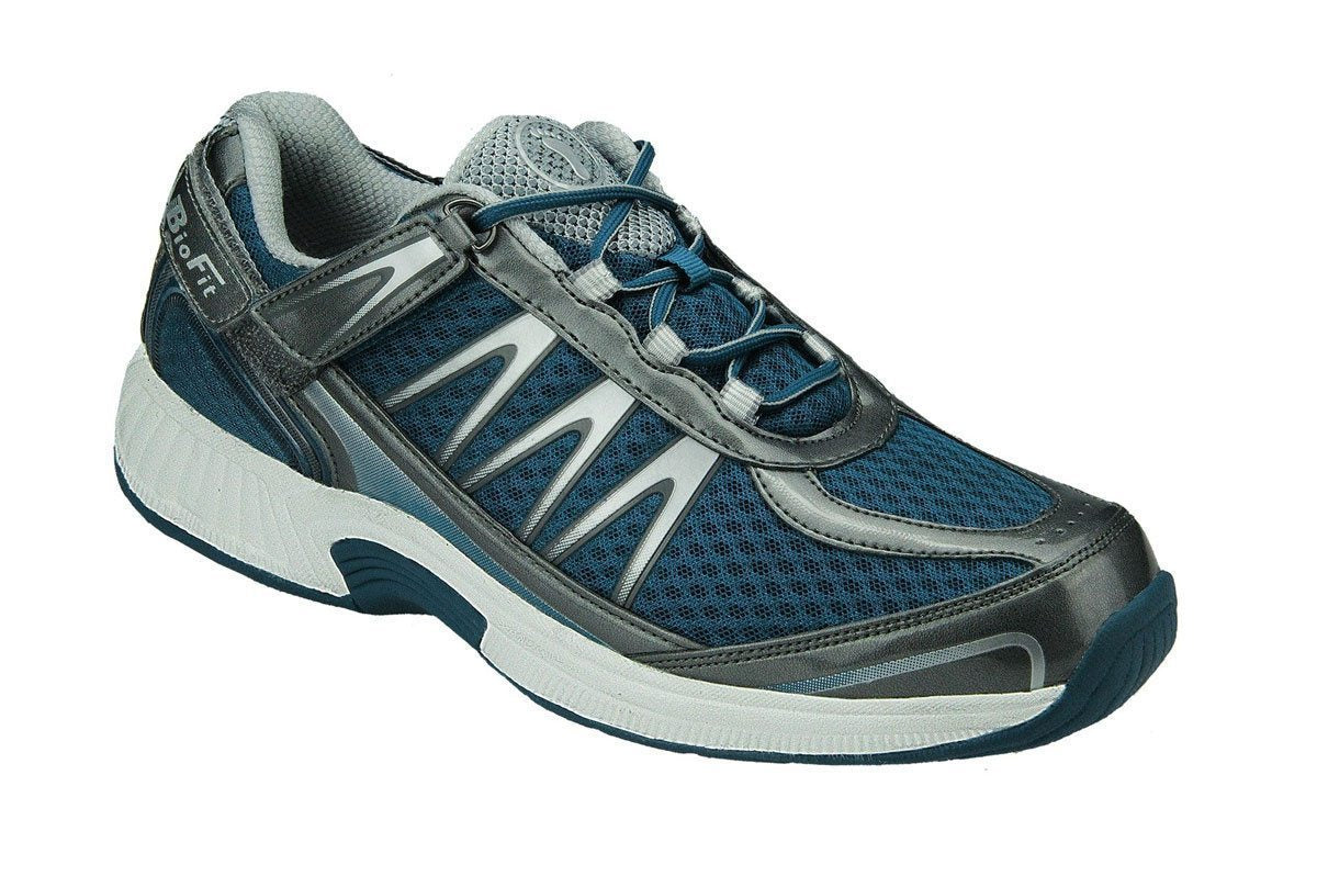 Sprint - Blue, Tie-Less & Heel Strap-abc