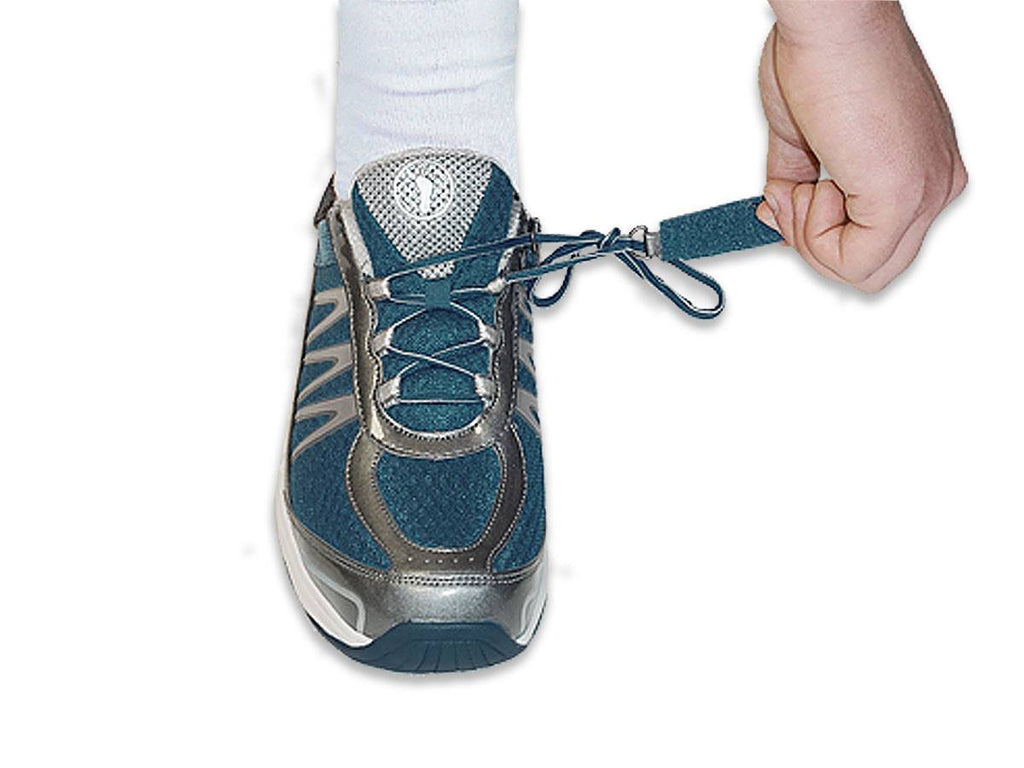 Sprint - Blue, Tie-Less & Heel Strap-abc