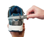 Sprint - Blue, Tie-Less & Heel Strap-abc