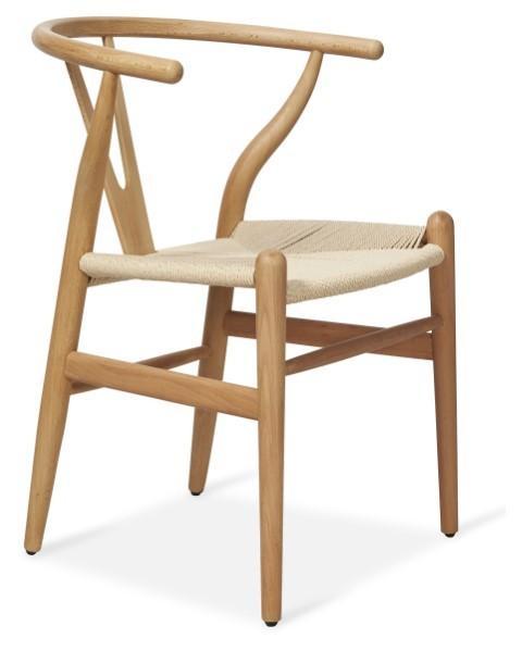 Wishbone Beechwood Chair - Natural-abc