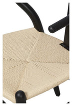 Wishbone Beechwood Chair - Black-abc