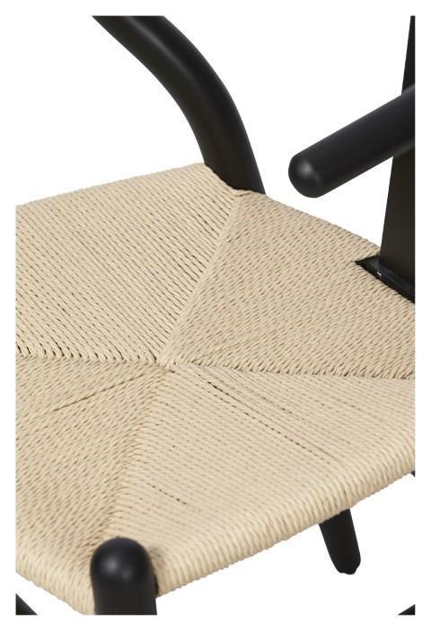 Wishbone Beechwood Chair - Black-abc