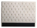 Bed Head w/Buttons-Linen-Queen Size-abc
