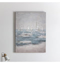 Sea Waves Textured Canvas-abc
