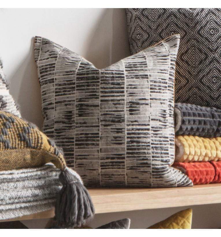 Tapestry Linear Cushion Monochrome-abc