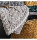 Woodlander Faux Fur Throw Taupe-abc