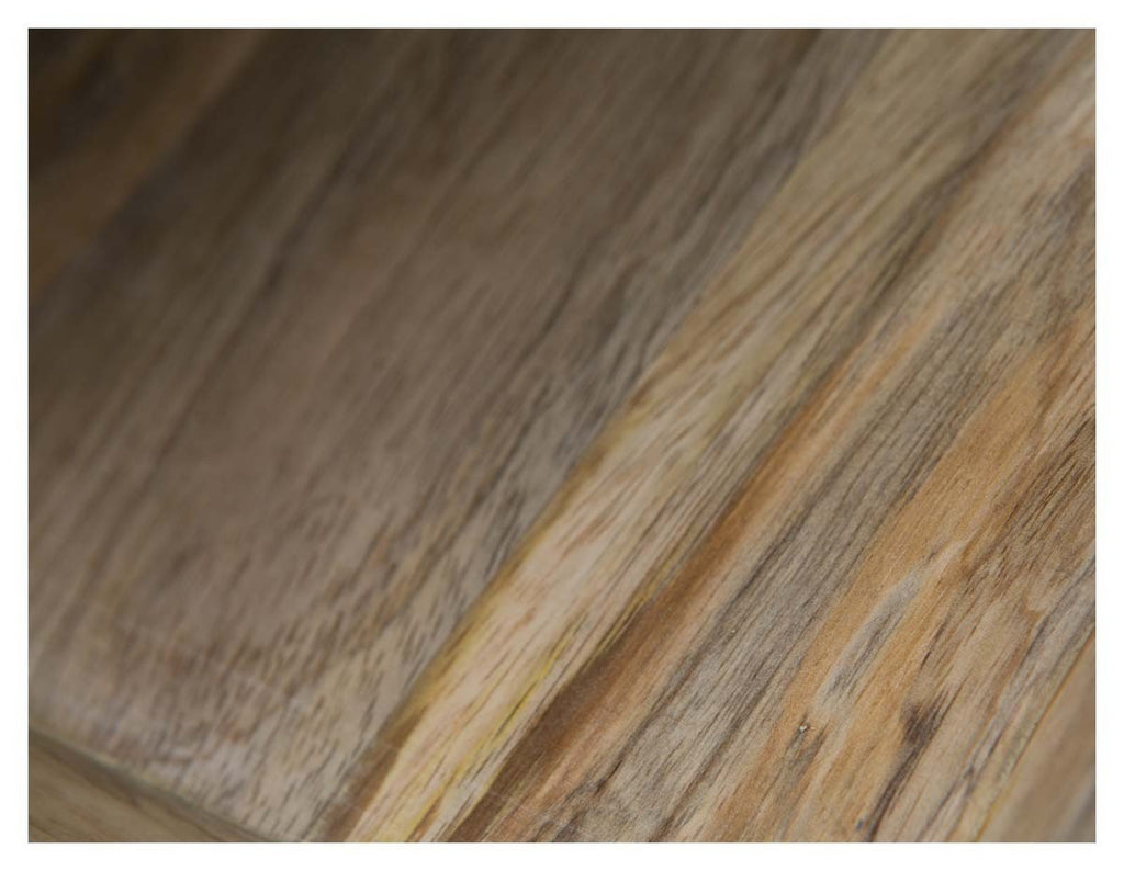 Aluminium and Mango Wood Ari Square Tray with Removable Parts-abc