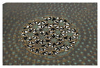 Set of 2 Kierala Cutwork Side Table - Copper/Green-abc