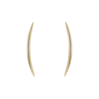 LONG ARC STUD EARRING-abc