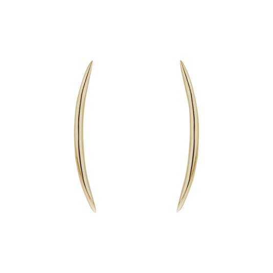 LONG ARC STUD EARRING-abc