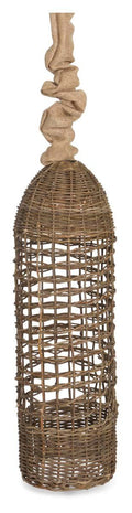 Rattan Tubular Drop Pendant Light-abc