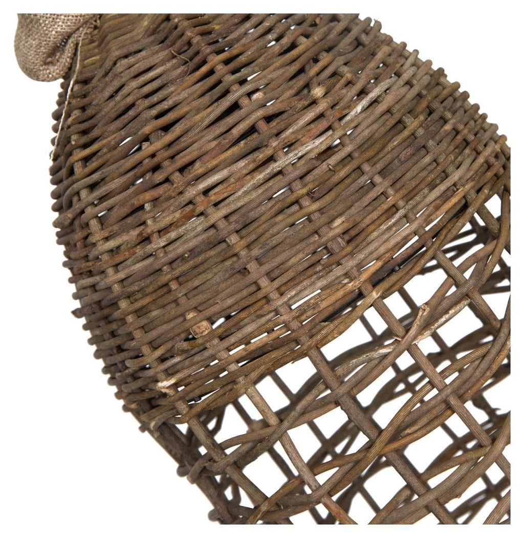 Rattan Tubular Drop Pendant Light-abc