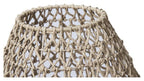 Capri Natural Woven Table Lamp Large - Brown-abc