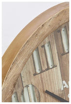 Wooden Paris Classic Clock - Natural-abc