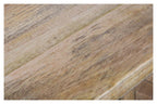 Ashanti Three Drawer Mango Wood Console KD-abc