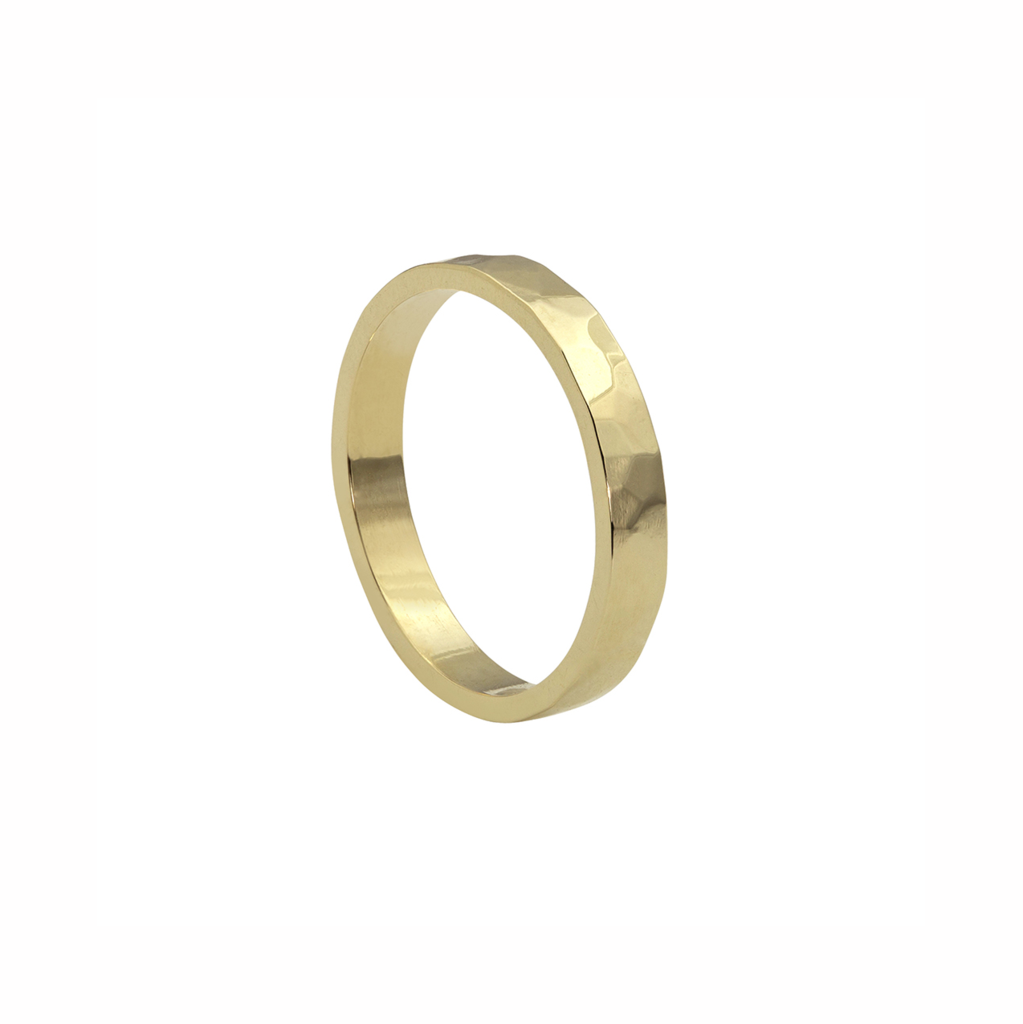 SPIA RING, HAMMERED-abc