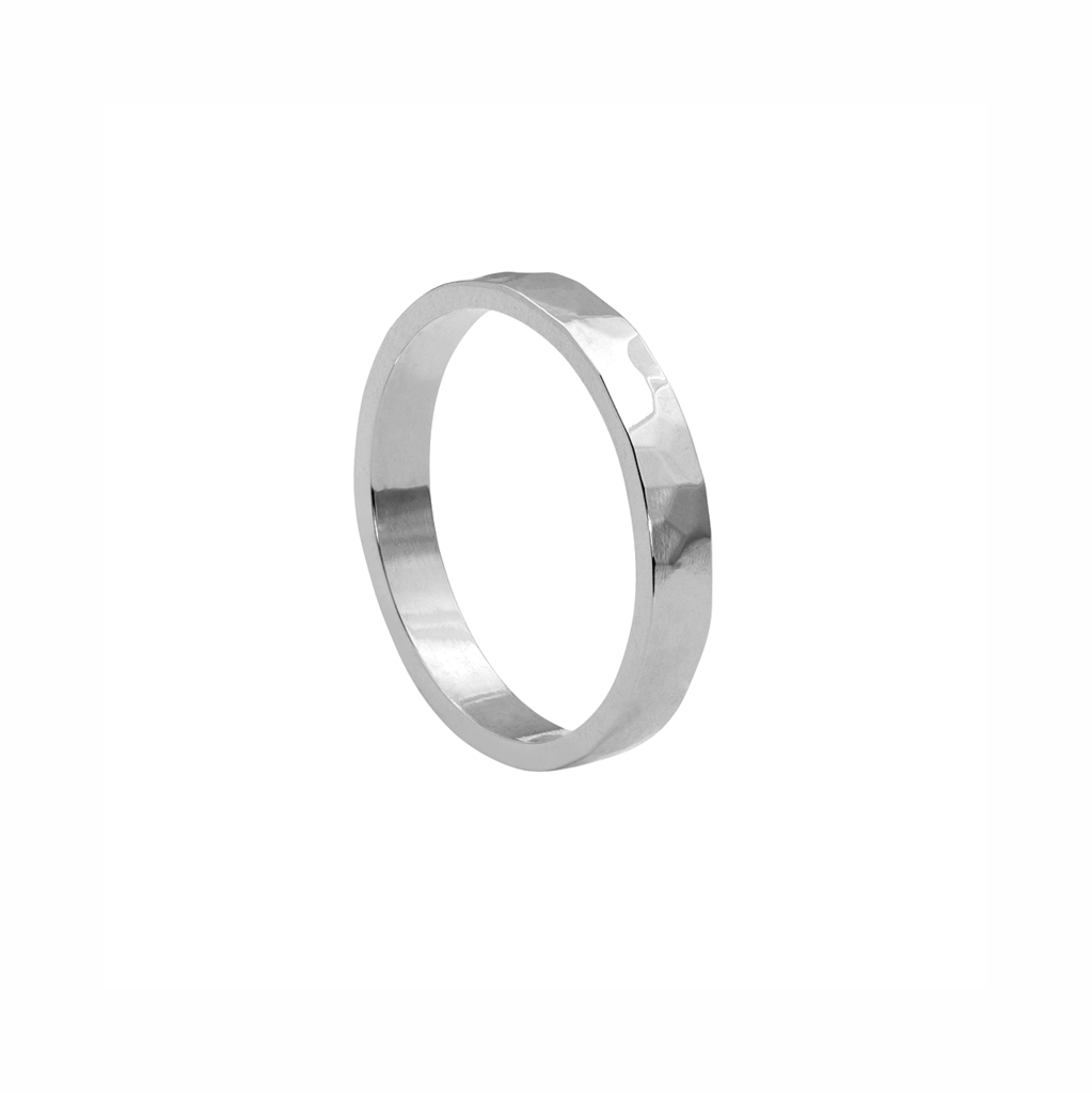 SPIA RING, HAMMERED-abc