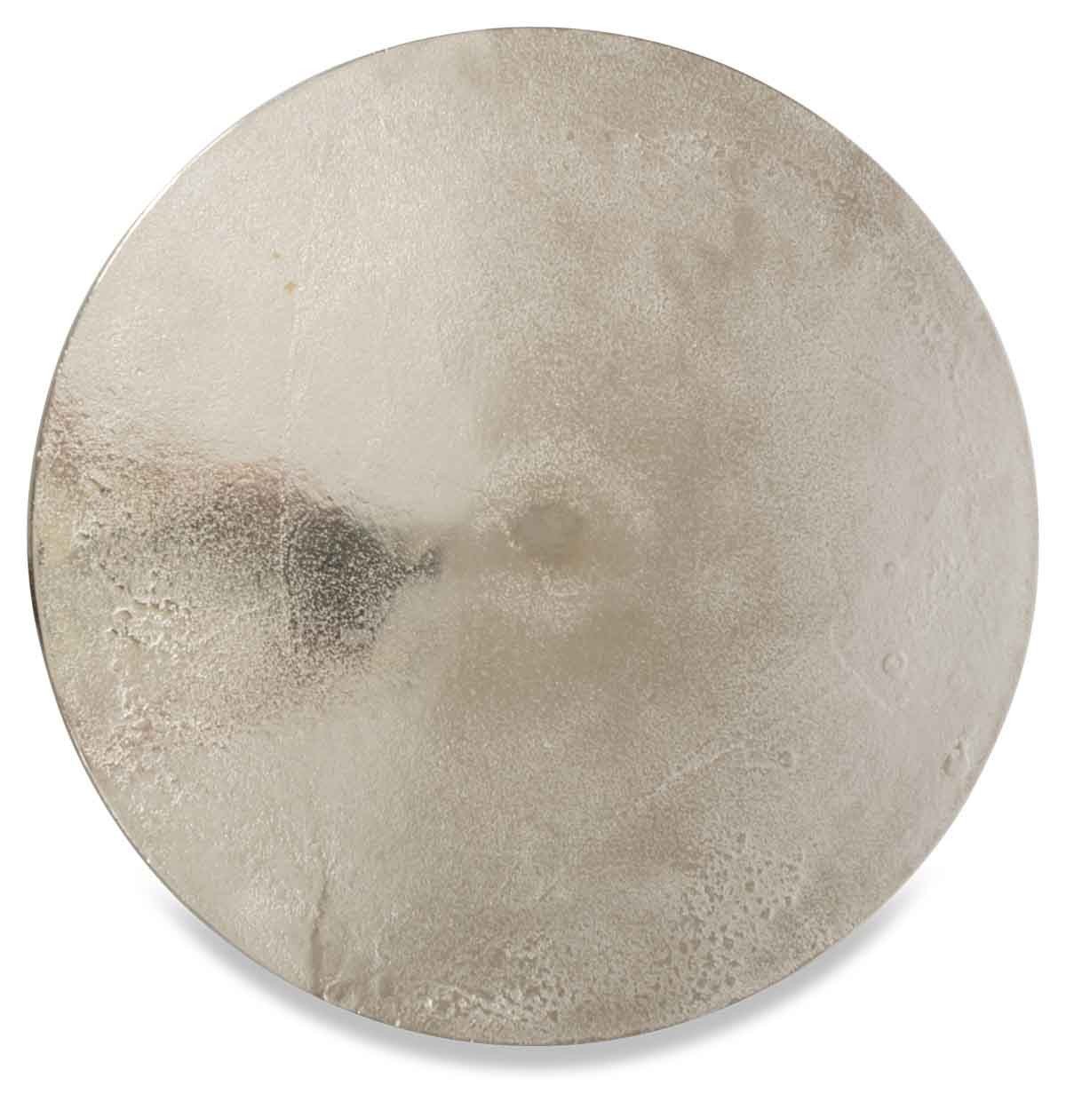 Pinda Aluminium and Wood Side Table Small-abc