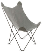 Akemi Cotton Butterfly Chair with Iron Frame Knock Down-abc