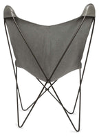 Akemi Cotton Butterfly Chair with Iron Frame Knock Down-abc