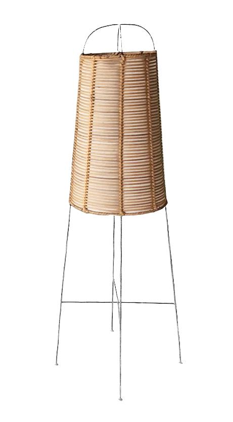 Jiro Lamp White / Natural-abc