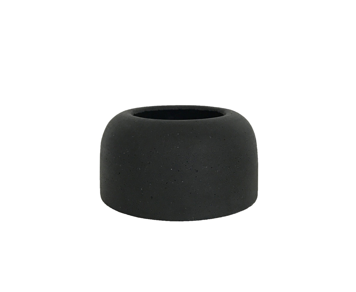Silo Vase Small - Black-abc
