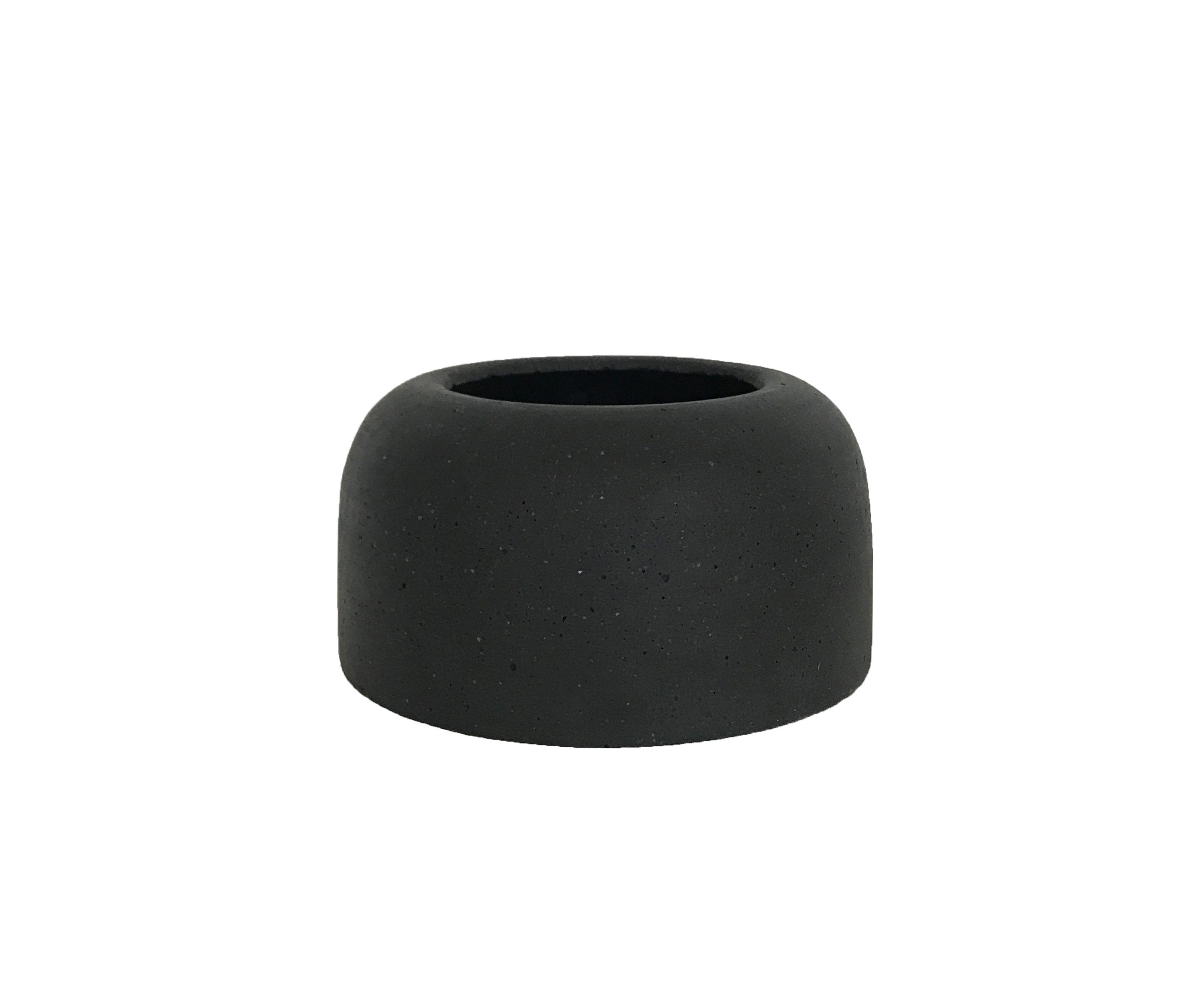 Silo Vase Small - Black-abc