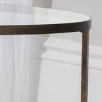 Hamza Bronze Metal and Glass Coffee Table-abc