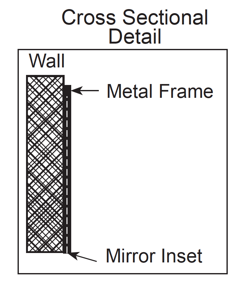 Idi Mirror 2400mm-abc