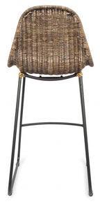 Dinda Rattan Counter Stool with Metal Legs-abc