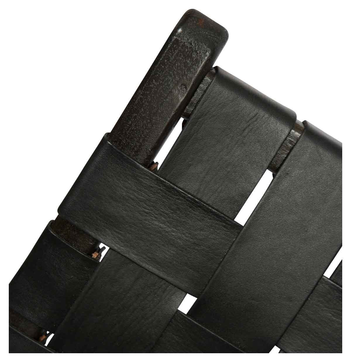 Numadu Leather Weave Dining Chair with Wooden Legs-abc