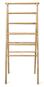 Rattan Folding Ladder - Natural-abc