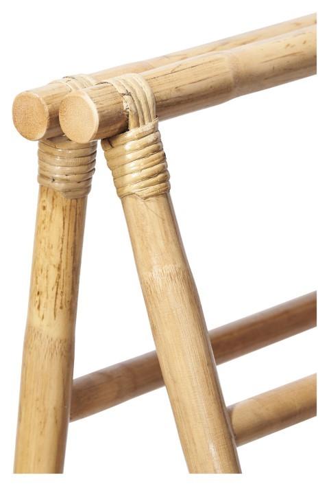 Rattan Folding Ladder - Natural-abc