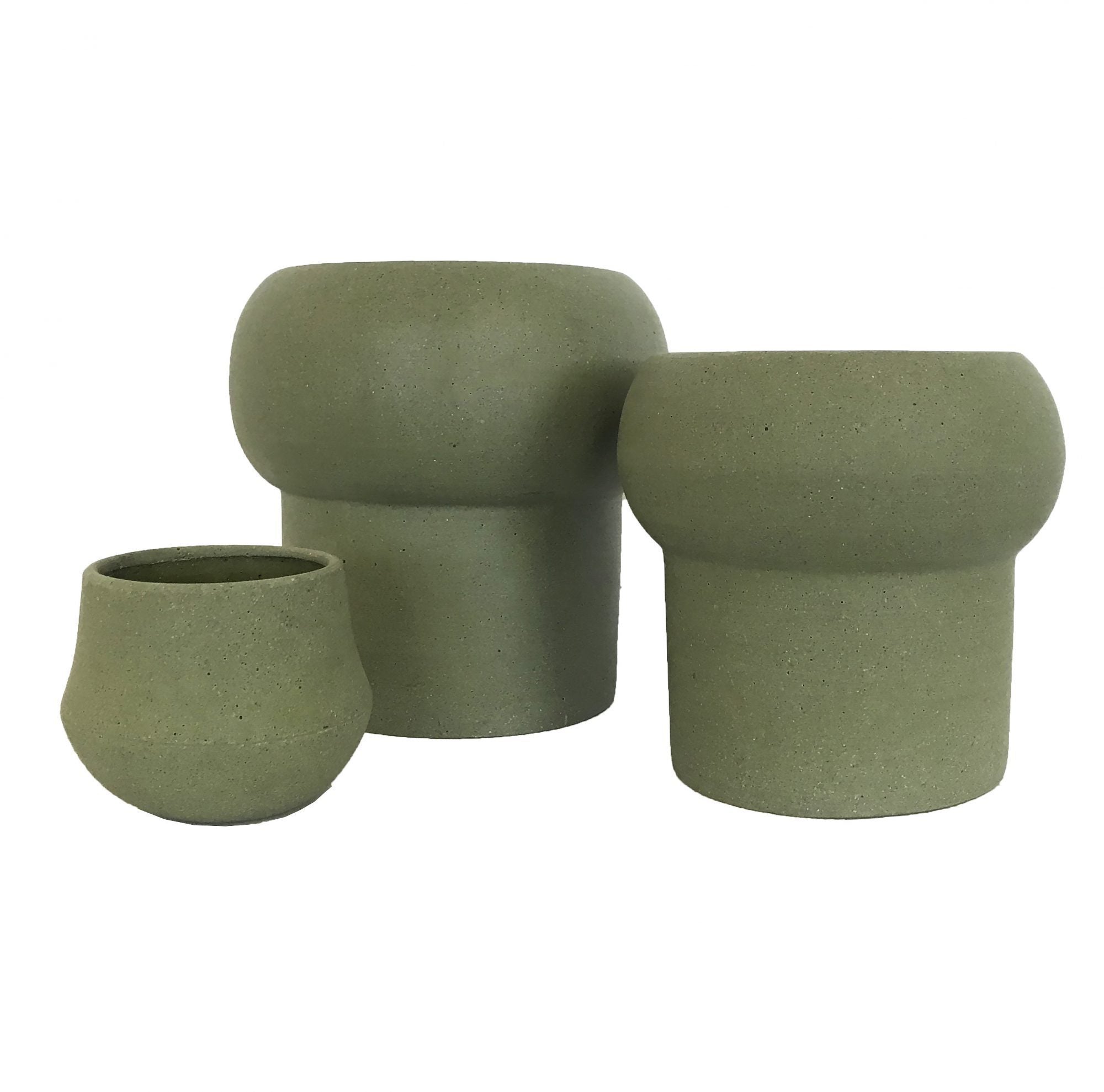 Jenssen Planter Medium Olive-abc