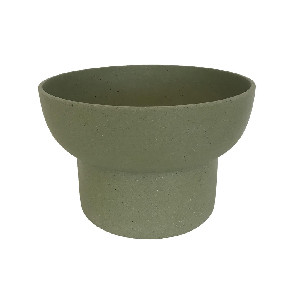 Jenssen Planter Low Olive-abc