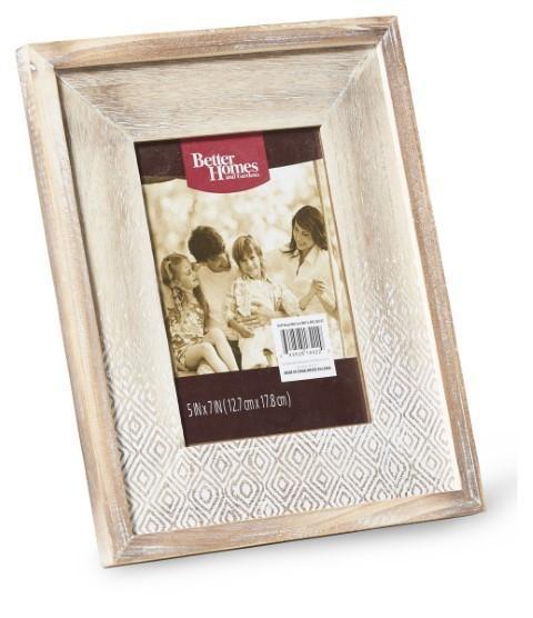 Texas Wooden Picture Frame - Brown-abc
