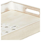 Set of 2 Lyon Wooden Trays-abc