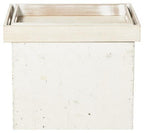 Set of 2 Lyon Wooden Trays-abc